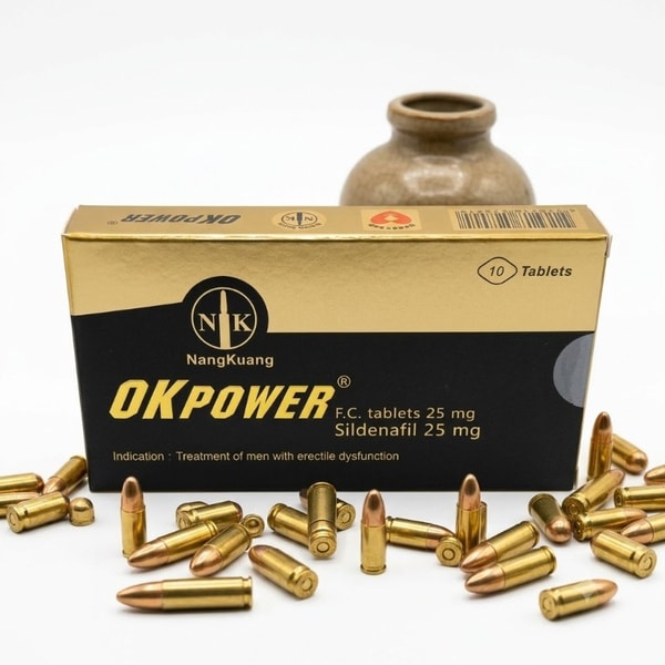 美好挺®膜衣錠 OKPOWER 25mg 南光低劑量威而鋼學名藥 10錠/盒 1